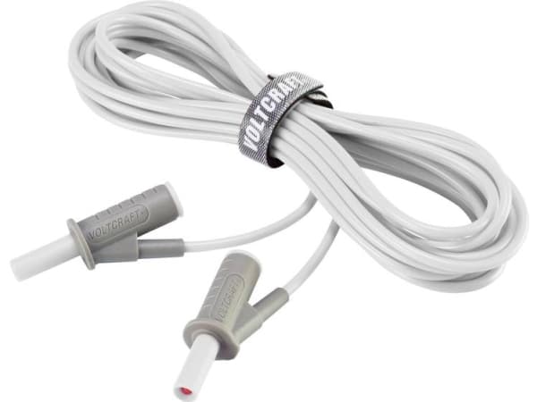 V-TCRAFT MSB-501 Turvatestijohto Teräliitin 4 mm Teräliitin 4 mm 5,00 m Valkoinen 1 kpl 1 kpl