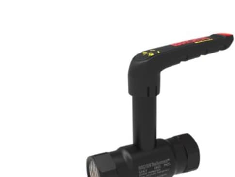 Ballomax teräskuulaventtiili DN15 - BBM2031 Musta Full Flow Socket½''xSocket½'' PN25 Korkea kara