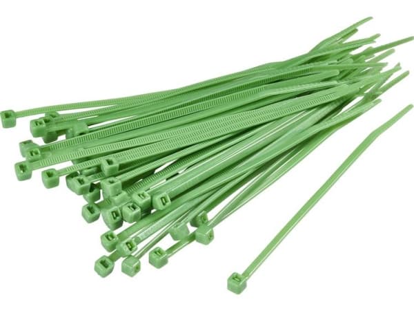 TRU COMPONENTS 1593691 TC-CV200A203 Kaapelinside 203 mm 3,60 mm Vihreä 100 kpl
