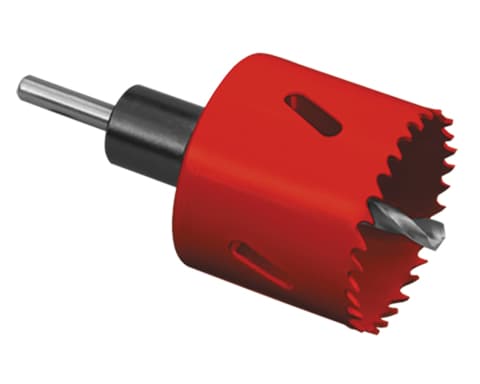 Yato YT-3353, Single, Borr, Gjuten aluminium, Gjutjärn, Plast, Rostfritt stål, Trä, Röd, Bimetall, Snabbstål (HSS), 4 - 6