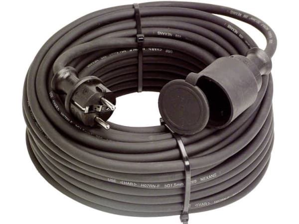 as - Schwabe 60371 Jatkojohto 16 A Musta 10 m (60371)