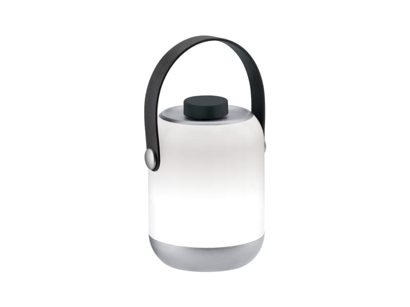 Paulmann 942.10, Handlampa för utomhusbruk, Grå, Plast, IP44, Camping, Garage, Trädgård, Trädgårdsgång, Terass, Gata, III