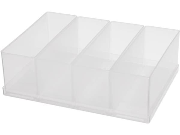 raaco Insert 80 4xBA8-2, 220 mm, 160 mm, 69 mm, 251 g