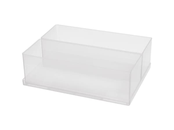 raaco Insert 80 2xBA7-2, Brett, raaco, Assorter 80, Boxxser 80, CarryLite 80, Gjennomsiktig, 220 mm, 160 mm