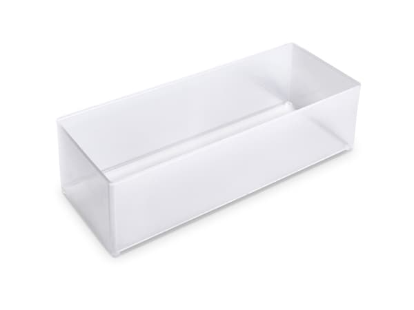 raaco Insert 80 2xBA7-2, Brett, raaco, Assorter 80, Boxxser 80, CarryLite 80, Gjennomsiktig, 220 mm, 160 mm