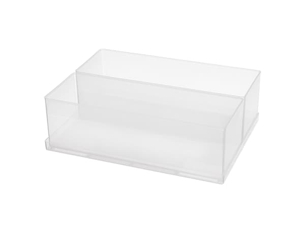 raaco Insert 80 2xBA7-2, Bakke, raaco, Assorter 80, Boxxser 80, CarryLite 80, 1 stk, Transparent, 220 mm