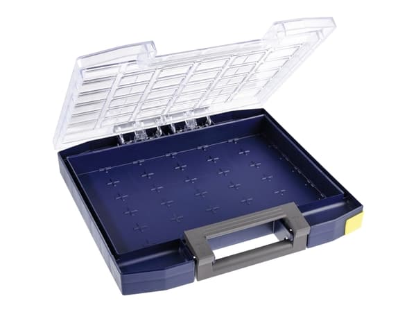 raaco Boxxser, Säilytyslaatikko, Sininen, Läpinäkyvä, Sarana, 354 mm, 323 mm, 55 mm