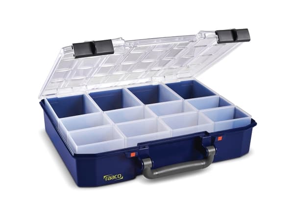 raaco CarryLite 80 4x8-12 lajittelulaatikko Lokeroiden lukumäärä: 12 1 kpl 1 kpl