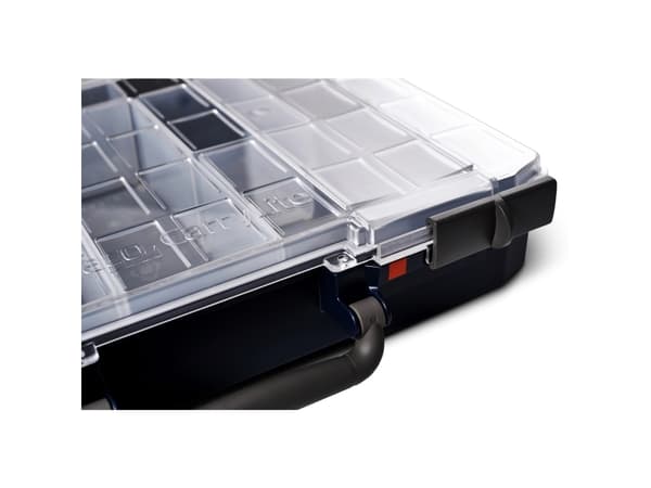 raaco CarryLite 80 5x10-20/DLU, Blå, Polykarbonat, Polypropylen (PP), 413 mm, 330 mm, 82 mm, 1,97 kg