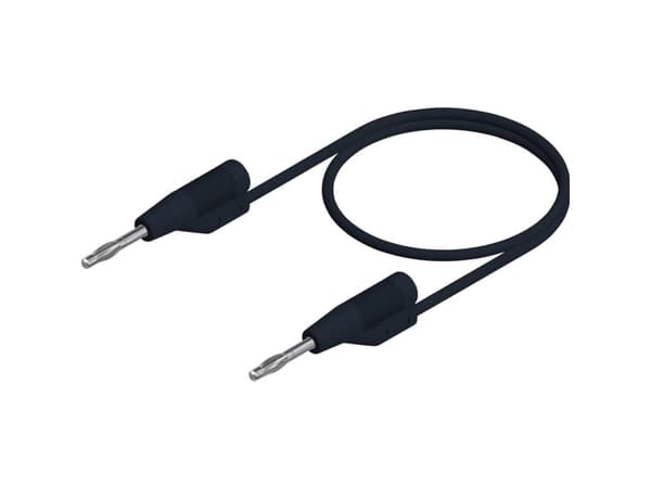 SKS Hirschmann MVL F 2/50 Prøveledning [Lamelstik 2 mm - Lamelstik 2 mm] 0.50 m Lajittelu