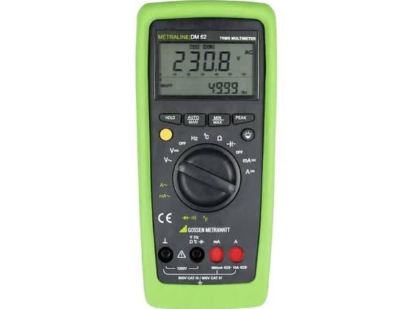 Gossen Metrawatt M197A Hånd-multimeter digital CAT III 600 V, CAT IV 300 V Visning (counts): 6600