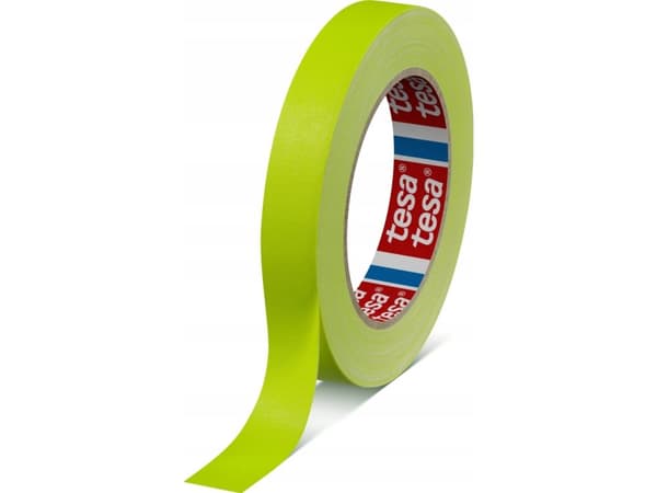 TESA 4671, 19 mm x 25 m, Gul, Reparation, 140 ° C, 25 m, 19 mm, 1 styck