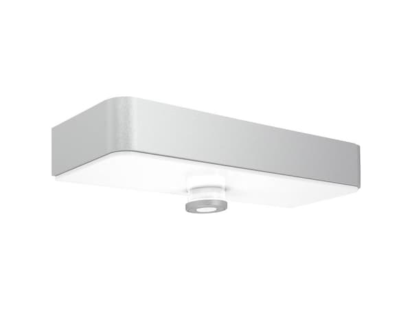 STEINEL XSolar SOL-O Sensor, Taklys, Sølv, Plast, IP44, Inngang, Garage, III