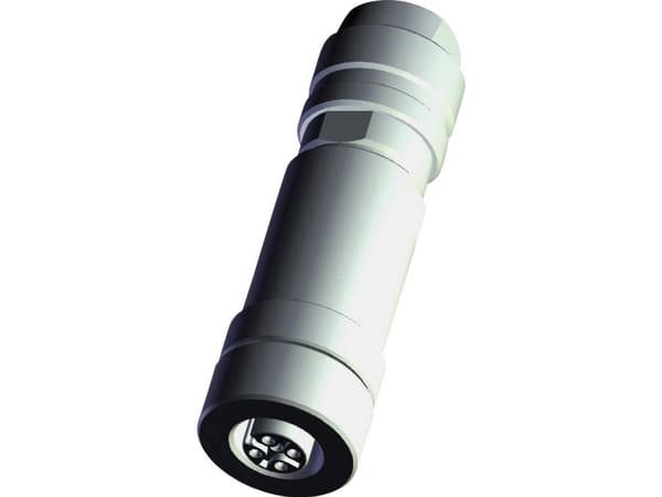 TE Connectivity T4110002051-000 Sensor-, aktuator-stik, M12 Tilslutning, lige Pol-tal (RJ): 5 1 stk