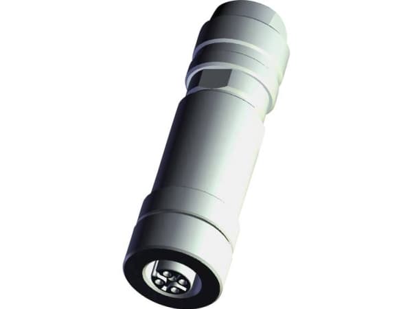 TE Connectivity T4110002051-000 Sensor-, aktuator-stik, M12 Tilslutning, lige Pol-tal (RJ): 5 1 stk