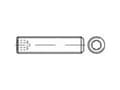 Miniatyrbilde 2 av 2: TOOLCRAFT TO-5358078 Gevindtap M10 35 mm Rustfrit stål A4 10 stk