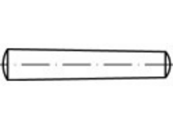 TOOLCRAFT TO-5363127 Kartiokynsi 3 mm ruostumatonta terästä A1 50 kpl