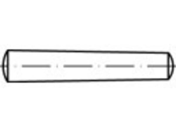 TOOLCRAFT TO-5363178 Kartiokynsi 5 mm Ruostumaton teräs A1 10 kpl