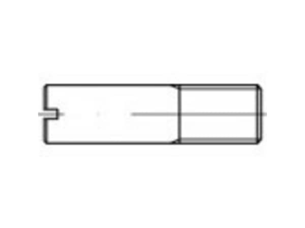 TOOLCRAFT TO-5363250 Skaftskruer M4 Rustfrit stål A1 100 stk