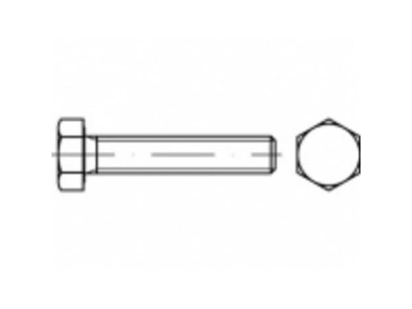 TOOLCRAFT TO-5366535 Sekskantsskruer M5 12 mm Udvendig sekskant ISO 4017 Rustfrit stål A2 500 stk Rustfrit stål A2 500 stk