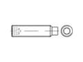 Miniatyrbild 2 av 2: TOOLCRAFT TO-5370705 Gevindtap M6 25 mm Rustfrit stål A1, A2 25 stk
