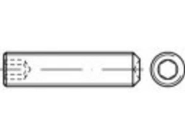 TOOLCRAFT TO-5371380 Gevindtap M10 8 mm Rustfrit stål A4 25 stk