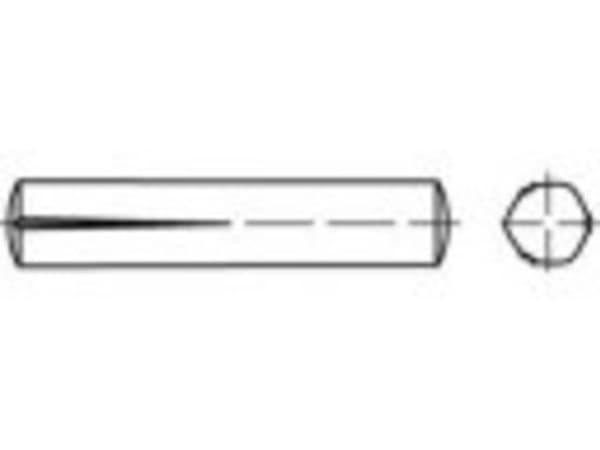 TOOLCRAFT TO-5378826 Paskærvsøm 4 mm Rustfrit stål A1 100 stk