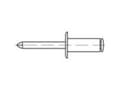 Pikkukuva 2 / 2: TOOLCRAFT TO-5381145 Blindnitter 6 mm Rustfrit stål 200 stk