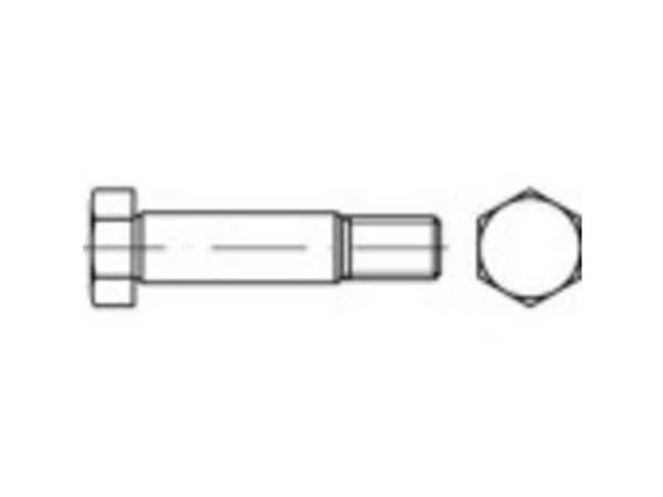 TOOLCRAFT TO-5381907 Kuusiokantaruuvit M20 60 mm kuusiokantaruuvit DIN 610 10 kpl
