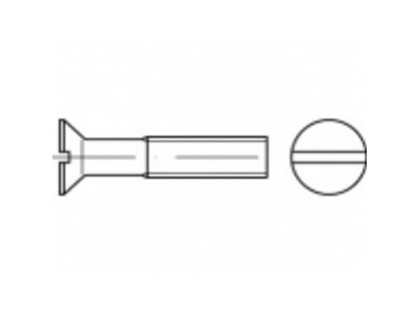 TOOLCRAFT TO-5391840 Senkkaruuvit M2,5 12 mm Pea ISO 2009 2000 kpl
