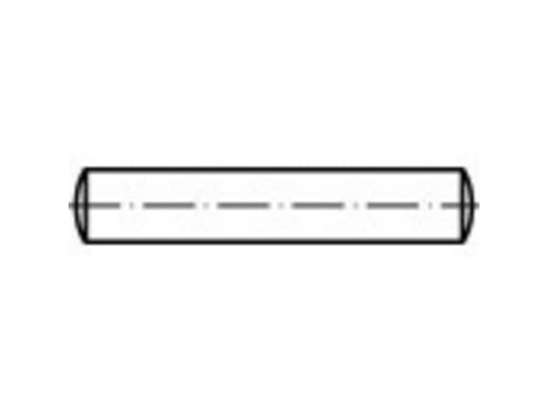 TOOLCRAFT TO-5393349 Sylinteritøm 13 mm Stål 25 stk