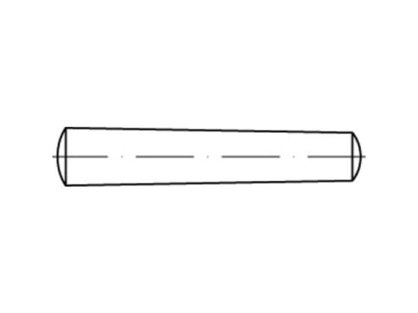 TOOLCRAFT TO-5394111 Konisk spik 8 mm stål 50 st