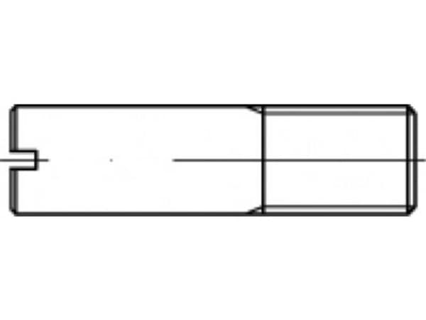 TOOLCRAFT TO-5394615 Skaftskruer M6 100 stk