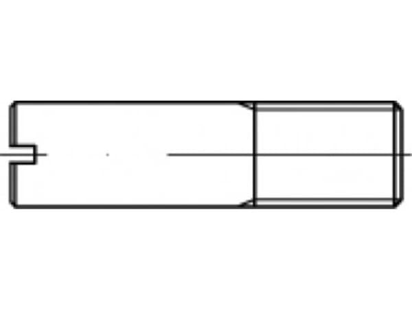 TOOLCRAFT TO-5394642 Skaftskruer M8 100 stk