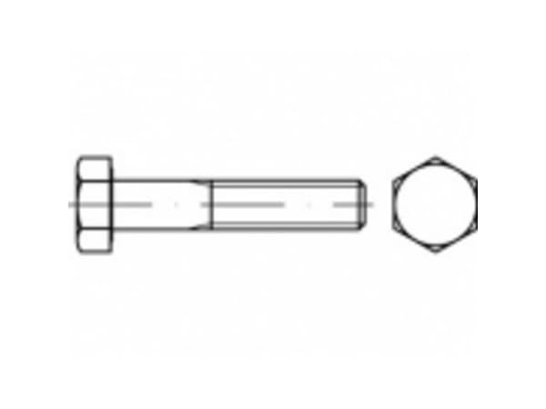TOOLCRAFT TO-5395401 Kuusiokantaruuvit M12 85 mm kuusiokantaruuvit ISO 4014 50 kpl