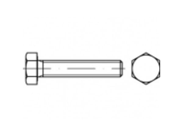 TOOLCRAFT TO-5406354 Kuusiokantaruuvit M20 45 mm Ulkokantaiset kuusiokantaruuvit ISO 4017 25 kpl