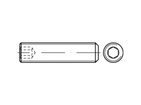 TOOLCRAFT TO-5413515 Gevindtap M8 100 mm Stål Galvaniseret 100 stk
