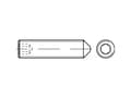 Miniatyrbild 2 av 2: TOOLCRAFT TO-5413899 Gängad tapp M6 45 mm 100 st