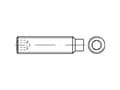 Miniatyrbild 2 av 2: TOOLCRAFT TO-5415051 Gevindtap M16 55 mm Stål Galvaniseret 50 stk