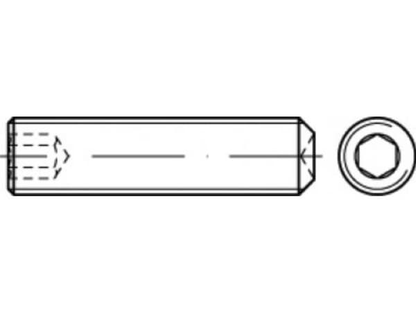 TOOLCRAFT TO-5415126 Kierretappi M3 6 mm 200 kpl