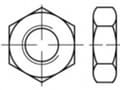 Miniatyrbild 1 av 2: TOOLCRAFT TO-5417016 Sekskantmøtrikker M8 1000 stk