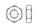 Miniatyrbild 2 av 2: TOOLCRAFT TO-5417121 Sekskantmøtrikker M8 Stål Galvaniseret 100 stk