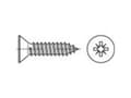 Miniatyrbilde 2 av 2: TOOLCRAFT TO-5433018 Undersænket kærvskrue 38 mm Krydskærv Philips Stål Galvaniseret 250 stk