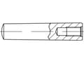 Pikkukuva 1 / 2: TOOLCRAFT TO-5436807 Kartiokynsi 6 mm teräs 25 kpl