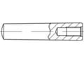 Pikkukuva 1 / 2: TOOLCRAFT TO-5436915 Kartiokynsi 10 mm teräs 10 kpl