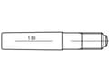 Pikkukuva 1 / 2: TOOLCRAFT TO-5437062 Kartiokynsi 8 mm teräs 10 kpl