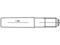 Pikkukuva 1 / 2: TOOLCRAFT TO-5437077 Kartiokynsi 10 mm teräs 10 kpl