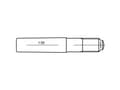 Pikkukuva 2 / 2: TOOLCRAFT TO-5437089 Kartiokynsi 12 mm teräs 10 kpl