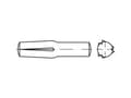 Pikkukuva 2 / 2: TOOLCRAFT TO-5437827 Stikkærvsøm 3 mm Stål 100 stk