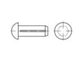 Miniatyrbilde 2 av 2: TOOLCRAFT TO-5439096 Halvrundt rillet søm 3 mm Stål 500 stk